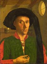 欧洲12-19世纪油画三_CHRISTUS, Petrus -portrait- Portrait of Edward Grimston